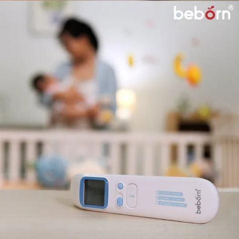 Nhiệt kế hồng ngoại đo trán và đo tai Beborn IT03