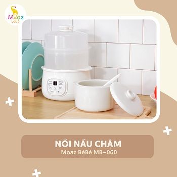 Nồi nấu chậm Moaz BéBé MB-060