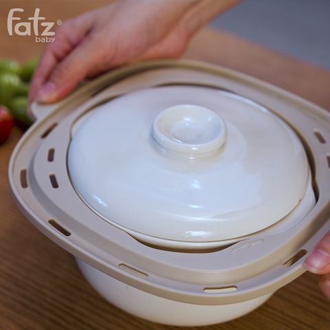 Nồi nấu chậm hấp hầm đa năng 8 trong 1 Fatzbaby Stew 5 Extra FB9115TL