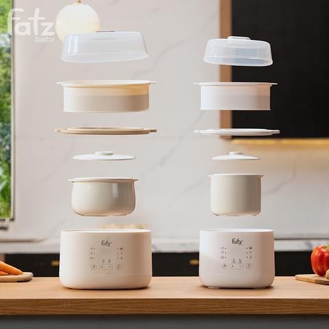 Nồi nấu chậm hấp hầm đa năng 8 trong 1 Fatzbaby Stew 5 Extra FB9115TL