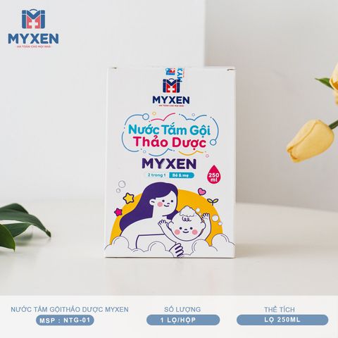 Nước tắm gội thảo dược MYXEN NTG-01