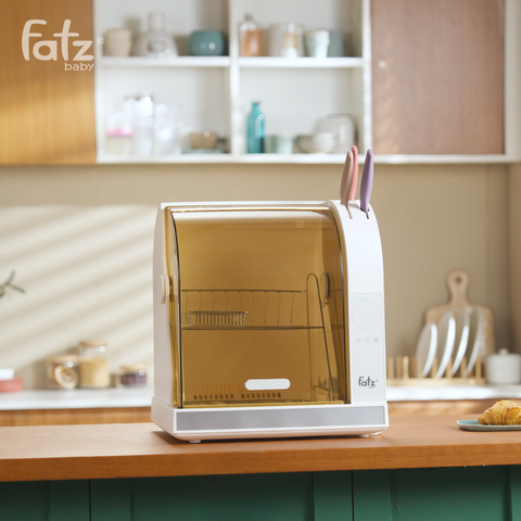 Máy úp bình sữa, bát đĩa, tiệt trùng UVC, sấy khô và bảo quản Tidy 8