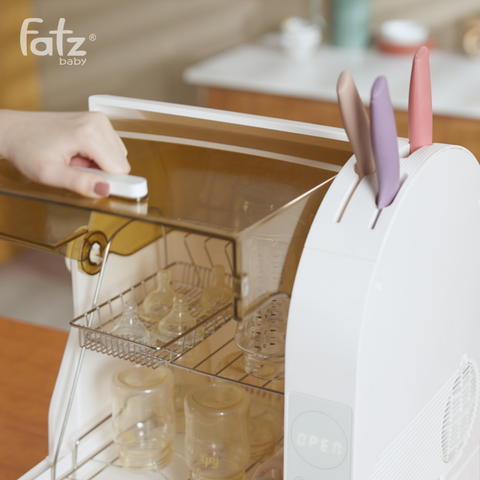 Máy úp bình sữa, bát đĩa, tiệt trùng UVC, sấy khô và bảo quản Tidy 8