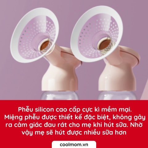 Máy hút sữa điện đôi và hút mũi Fatzbaby RESONANCE 8 FB1298BT