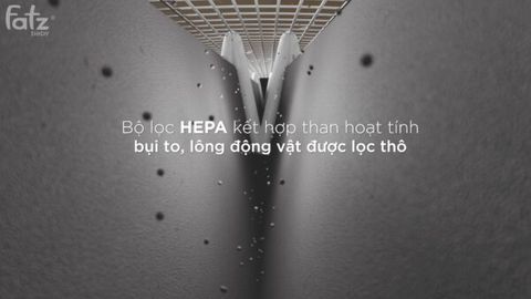 Máy lọc không khí bù ẩm công nghệ Ion Plasma Fatzbaby IonAir 1 FB8901LH