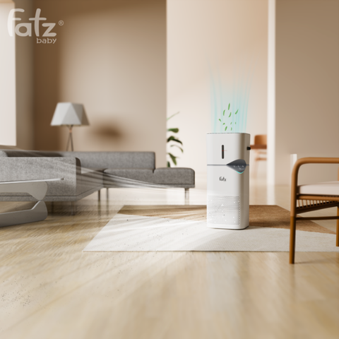 Máy lọc không khí bù ẩm công nghệ Ion Plasma Fatzbaby IonAir 1 FB8901LH