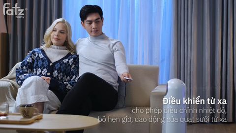 Quạt sưởi bằng công nghệ gốm PTC HEAT 1 Fatzbaby FB8165EA