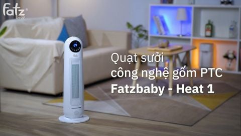 Quạt sưởi bằng công nghệ gốm PTC HEAT 1 Fatzbaby FB8165EA