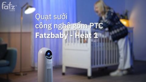 Quạt sưởi bằng công nghệ gốm PTC HEAT 1 Fatzbaby FB8165EA