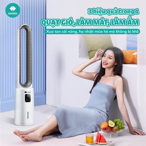 Quạt không cánh lọc không khí Kamidi Frest