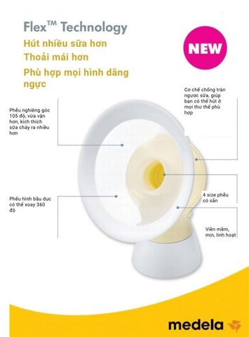Phễu Medela Flex dùng cho máy hút sữa Medela