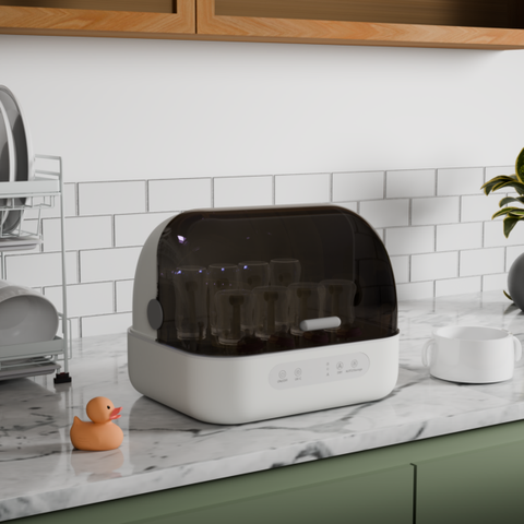 Máy úp bình sữa và tiệt trùng sấy khô Beborn UVC SB02