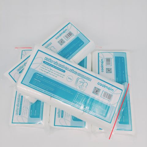 SET 5 Khăn vải khô đa năng COOLMOM Basic 300g (NEW 2023)