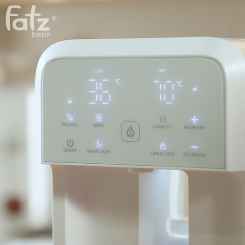 Máy đun và hâm nước pha sữa thông minh tiện lợi Fatzbaby Smart 10 Plus FB3852BT
