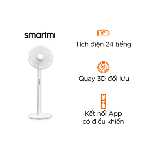 Quạt tích điện đối lưu Xiaomi Smartmi Gen 3 Pro Circulation Fan