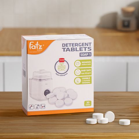 Viên rửa bình sữa Soap 1