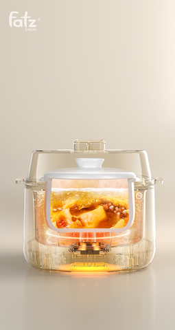 Nồi nấu chậm hấp hầm đa năng 8 trong 1 Fatzbaby Stew 5 Extra FB9115TL