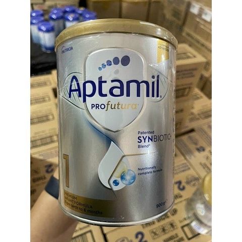Sữa Aptamil Úc 900g, sữa Aptamil bạc PROfutura số 1,2,3,4 date mới