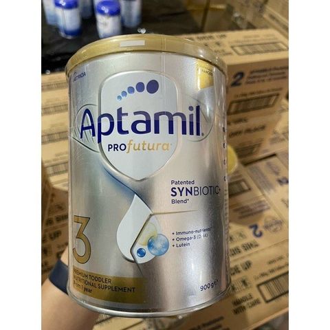 Sữa Aptamil Úc 900g, sữa Aptamil bạc PROfutura số 1,2,3,4 date mới