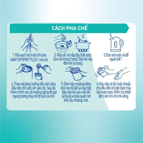 Sữa bột Nestlé NAN OPTIPRO PLUS 1 800g với 5HMO sản xuất tại Thụy Sĩ