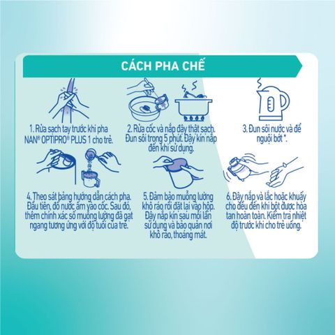 Sữa bột Nestlé NAN OPTIPRO PLUS 2 800g với 5HMO sản xuất tại Thụy Sĩ