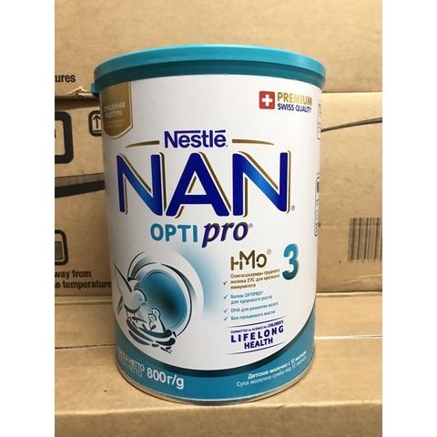 Sữa NAN Nga 800g đủ số 1, 2, 3, 4