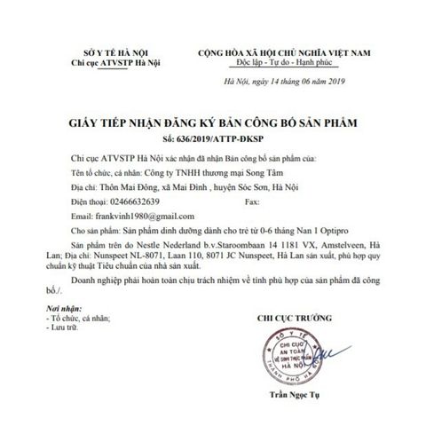 Sữa NAN Nga 800g đủ số 1, 2, 3, 4