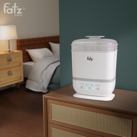 Máy tiệt trùng bình sữa Fatzbaby Sumo 6 Plus-FB4970BT