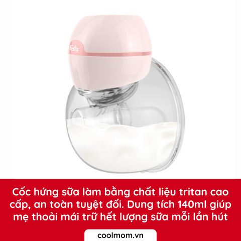 Máy hút sữa điện rảnh tay không dây Fatzbaby Freemax 1 FB1201CW