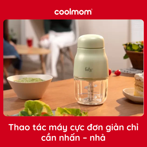 Máy xay thức ăn dặm đa năng cho bé Fatzbaby MIX 2-FB5001MB