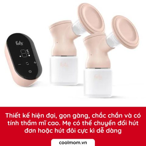 Máy hút sữa điện đôi Fatzbaby Chorus 2 FB1182MX