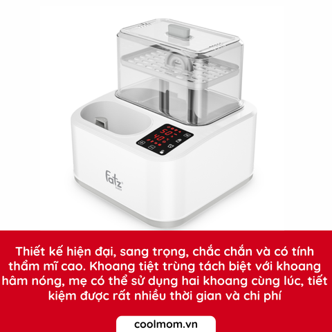 Máy tiệt trùng bình sữa Fatzbaby CAPTAIN 2 FB4315SL