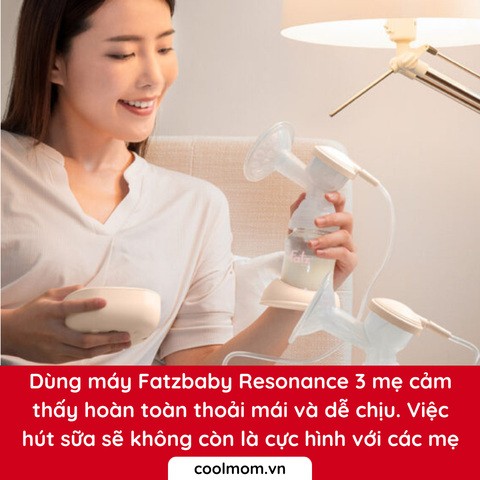 Máy hút sữa điện đôi Fatzbaby Resonance 3 FB1160VN