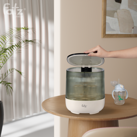 Máy úp bình sữa, bát đĩa, tiệt trùng UVC FATZBABY, sấy khô & bảo quản Tidy 7 FB4610TY
