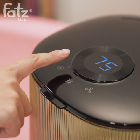 Máy úp bình sữa, bát đĩa, tiệt trùng UVC FATZBABY, sấy khô & bảo quản Tidy 7 FB4610TY