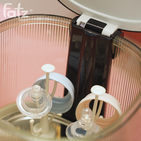 Máy úp bình sữa, bát đĩa, tiệt trùng UVC FATZBABY, sấy khô & bảo quản Tidy 7 FB4610TY
