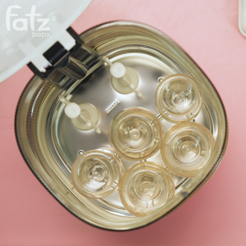 Máy úp bình sữa, bát đĩa, tiệt trùng UVC FATZBABY, sấy khô & bảo quản Tidy 7 FB4610TY