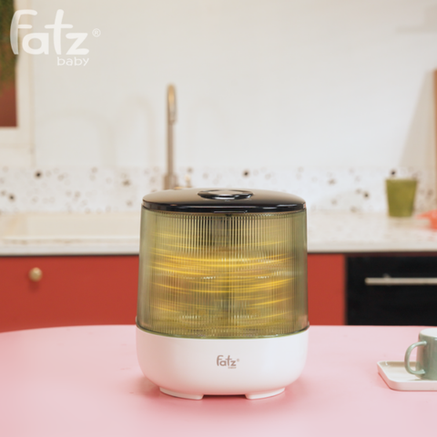 Máy úp bình sữa, bát đĩa, tiệt trùng UVC FATZBABY, sấy khô & bảo quản Tidy 7 FB4610TY