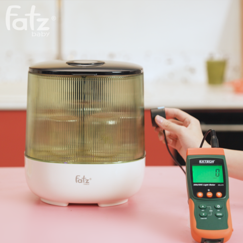 Máy úp bình sữa, bát đĩa, tiệt trùng UVC FATZBABY, sấy khô & bảo quản Tidy 7 FB4610TY