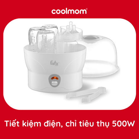 Máy tiệt trùng bình sữa Fatzbaby STEAM 1 FB4019SL