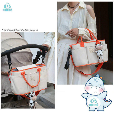 Túi xách bỉm sữa Chibé