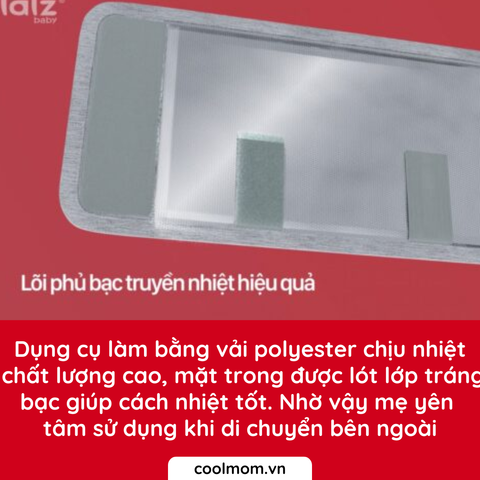 Dụng cụ hâm sữa xách tay Fatzbaby READY 1 FB3101TN