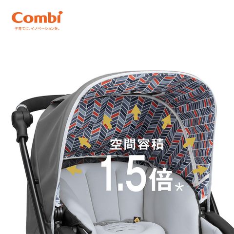 Xe đẩy cho bé Combi Sugocal Compact (2 chiều - Màu đỏ)