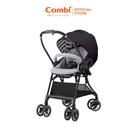 Xe đẩy cho bé Combi Handy 4X Air (2 chiều - Màu kẻ đỏ)