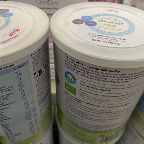 Sữa bột dinh dưỡng HiPP 2 Combiotic Organic 350g