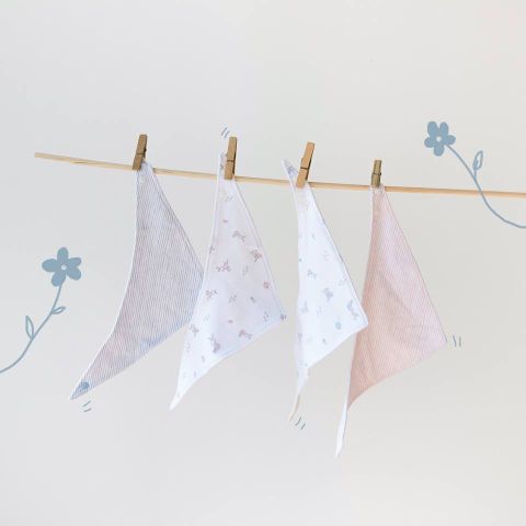 Khăn / Yếm tam giác Miomio