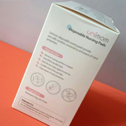 Miếng lót thấm sữa mẹ UNIMOM hộp 30 miếng / 60 miếng / 120 miếng