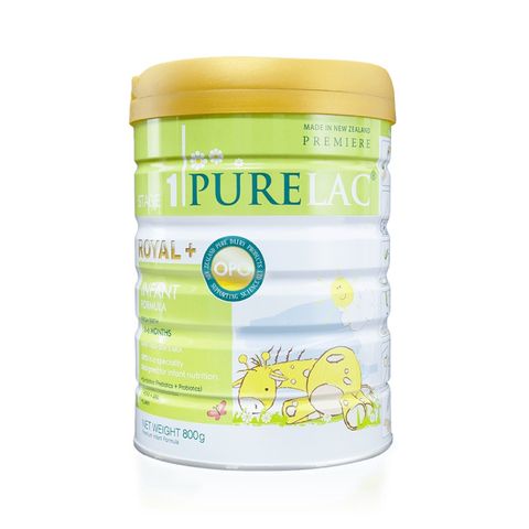 Sữa bột dinh dưỡng PureLac Royal Plus Stage 1 cho trẻ từ 0-6 tháng tuổi 800G