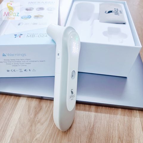 Nhiệt kế hồng ngoại đa năng Moaz BéBé MB-024