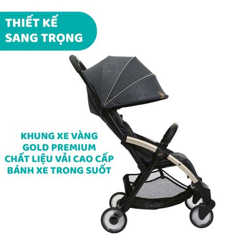 Xe đẩy Chicco Goody Plus City Map Re_lux Gấp gọn tự động 1 chạm - 1 giây